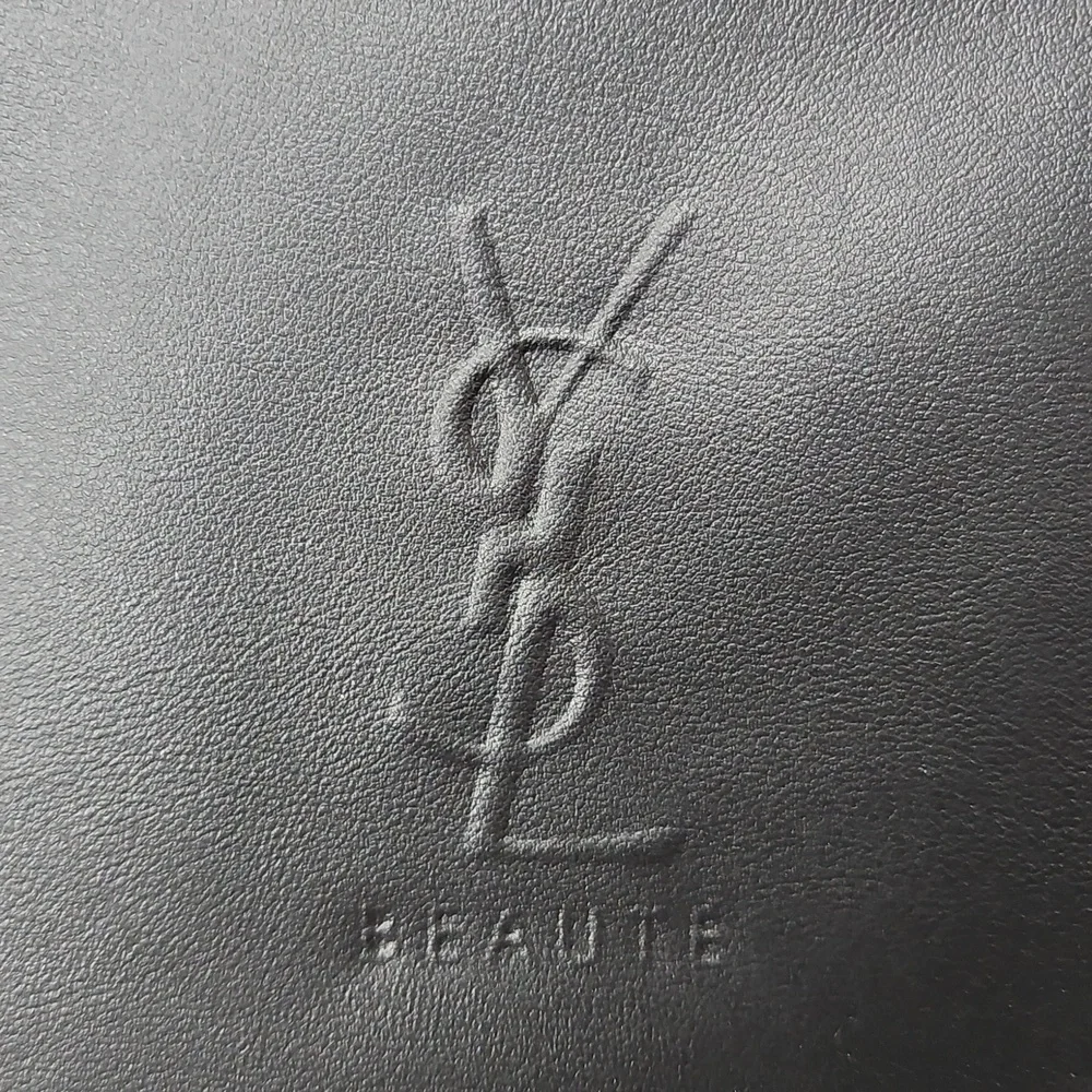 Yves Saint Laurent YSL Black Makeup Cosmetic Bag - Picture 2 of 7